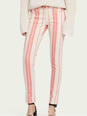 Scotch & Soda La Bohemiene Mid Rise Skinny A La Plage Pants - 27